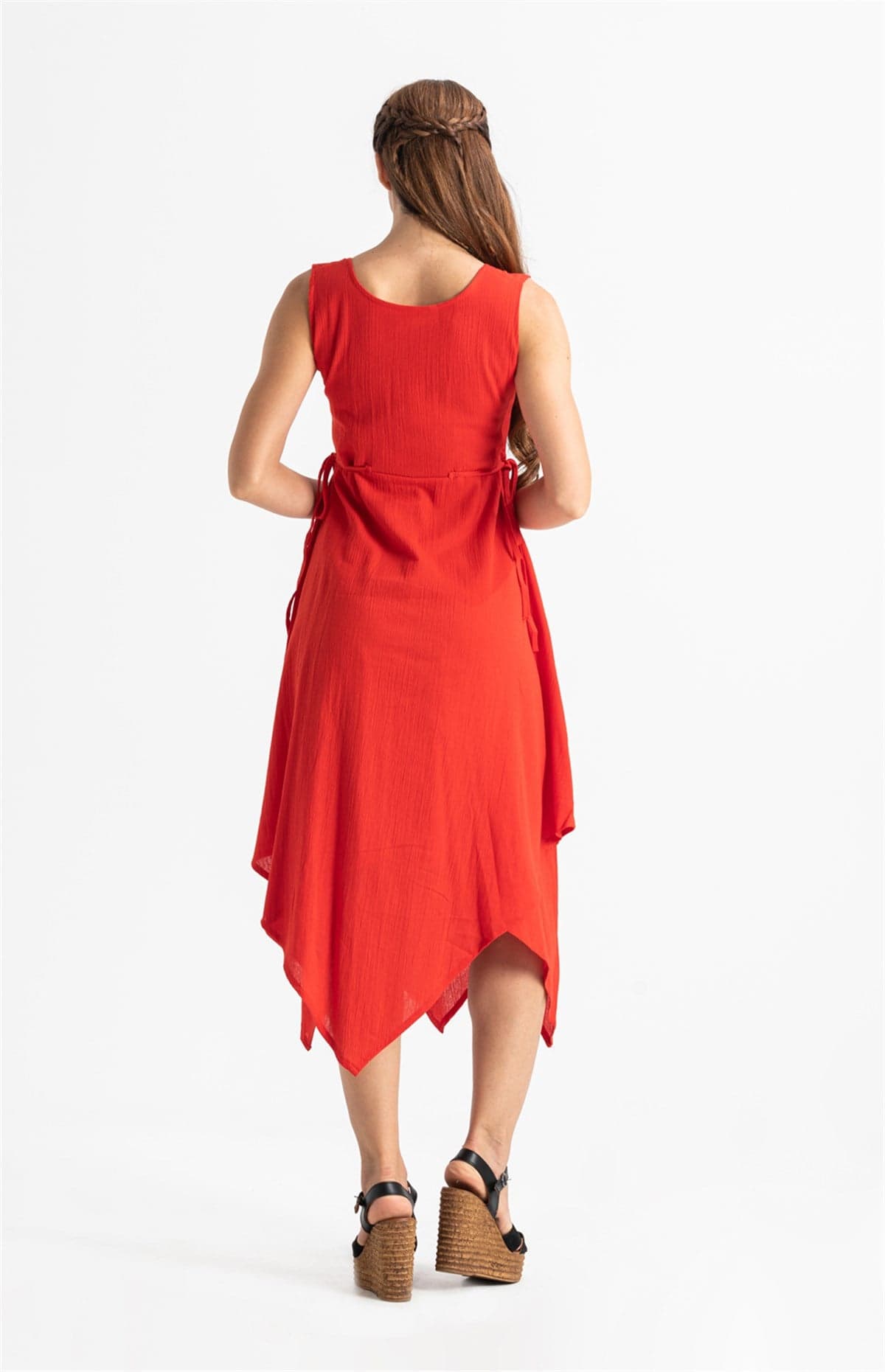 Triangle Tiered Dress