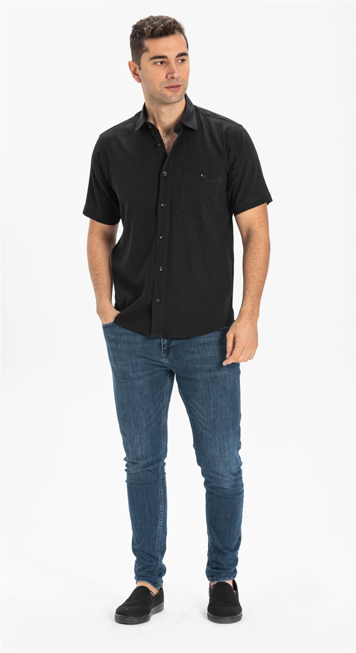 Plus Size Short Sleeve Shirt