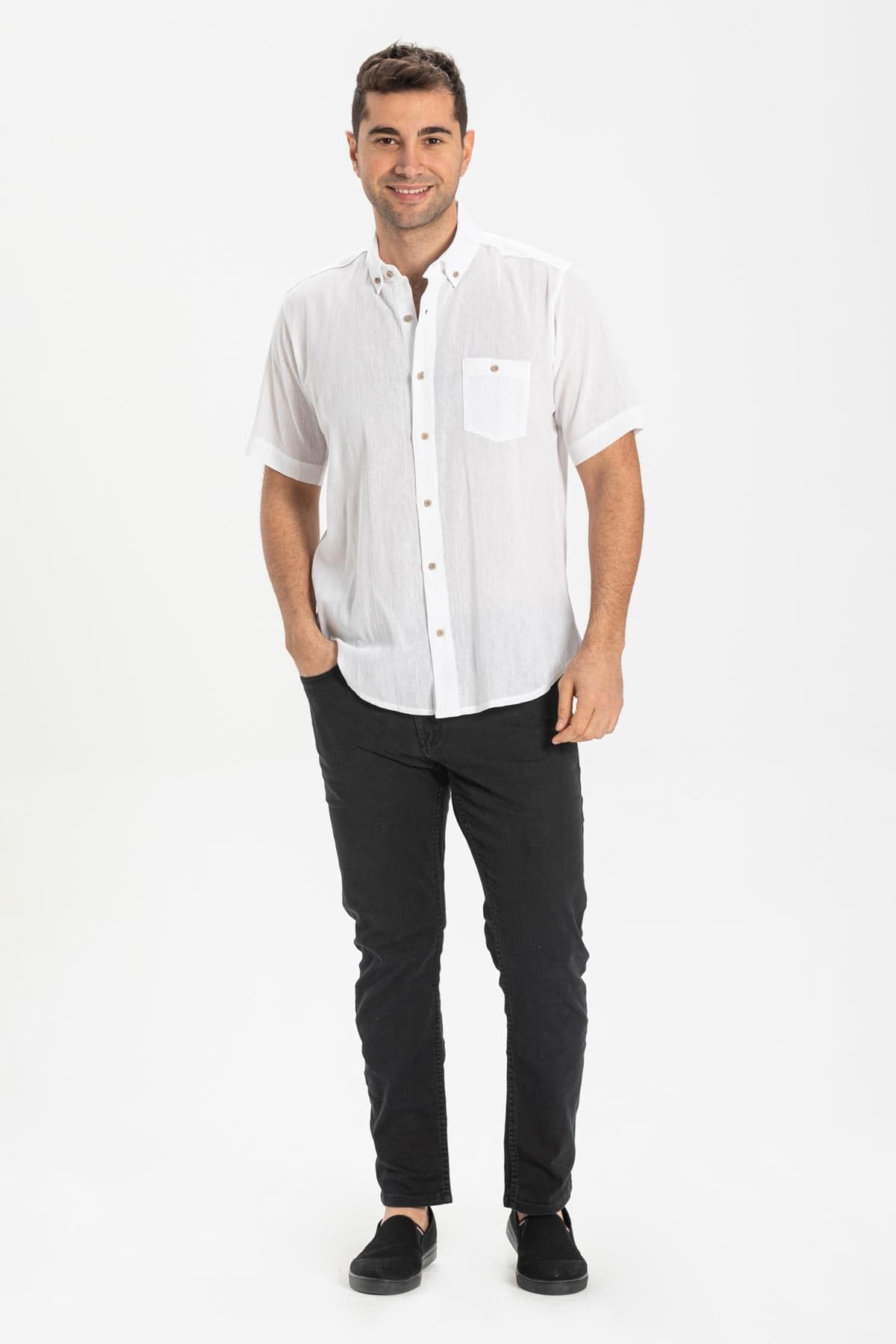 Slim Fit Short Sleeve Shirt