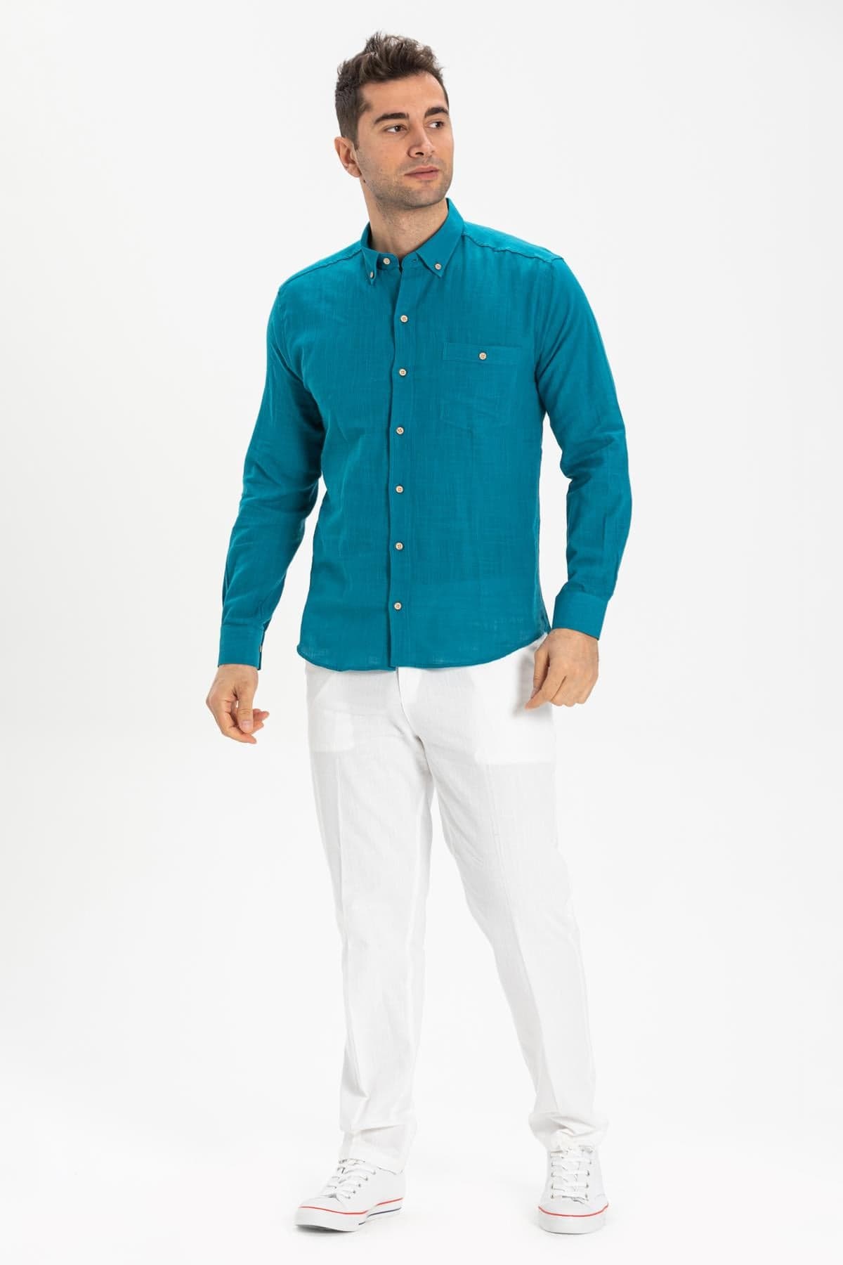 Slim Fit Long Sleeve Shirt
