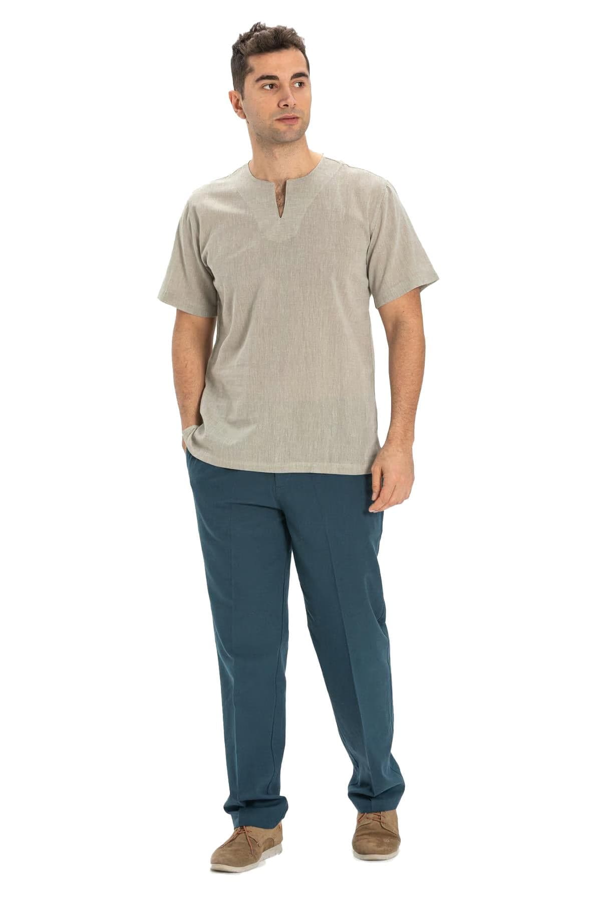 Crew Neck Short Sleeve T-Shirt