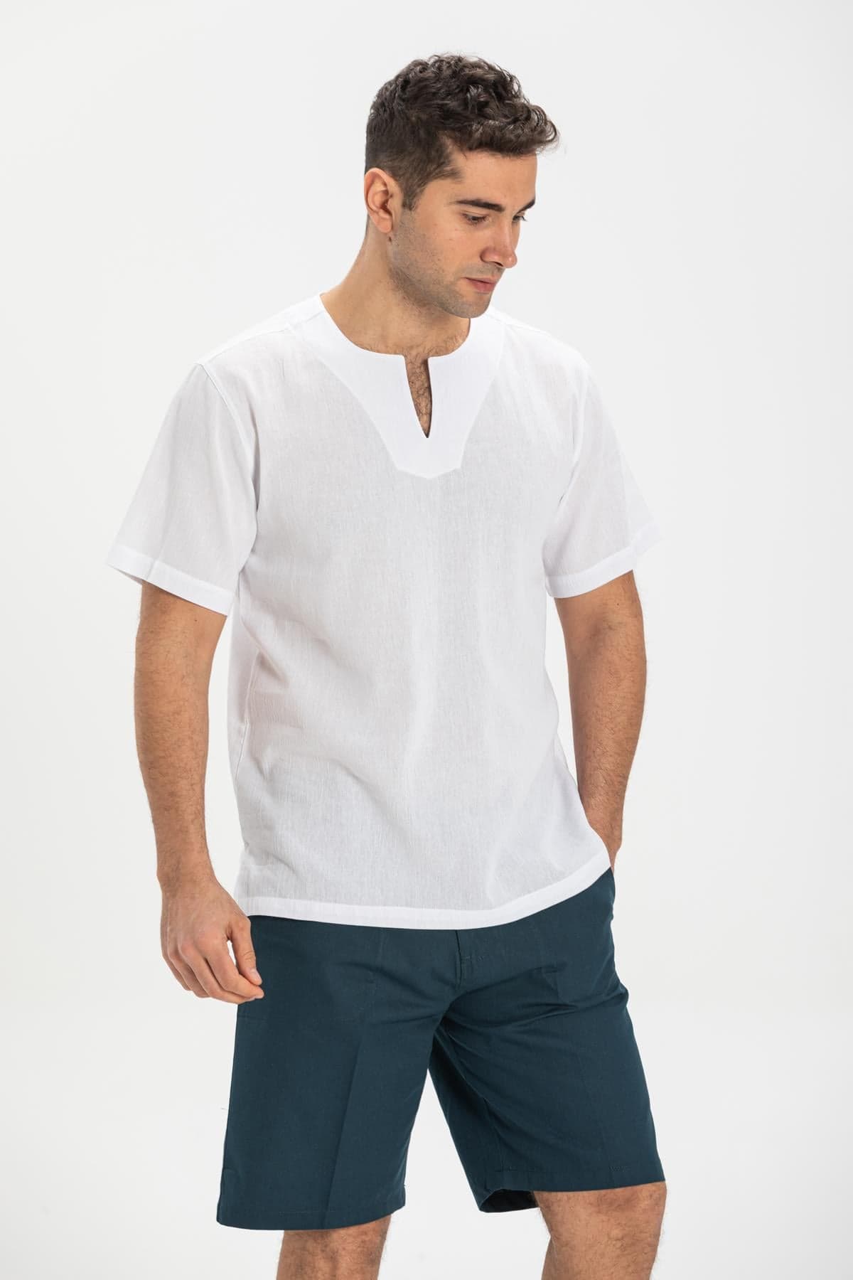 Plus Size Crew Neck Short Sleeve T-Shirt
