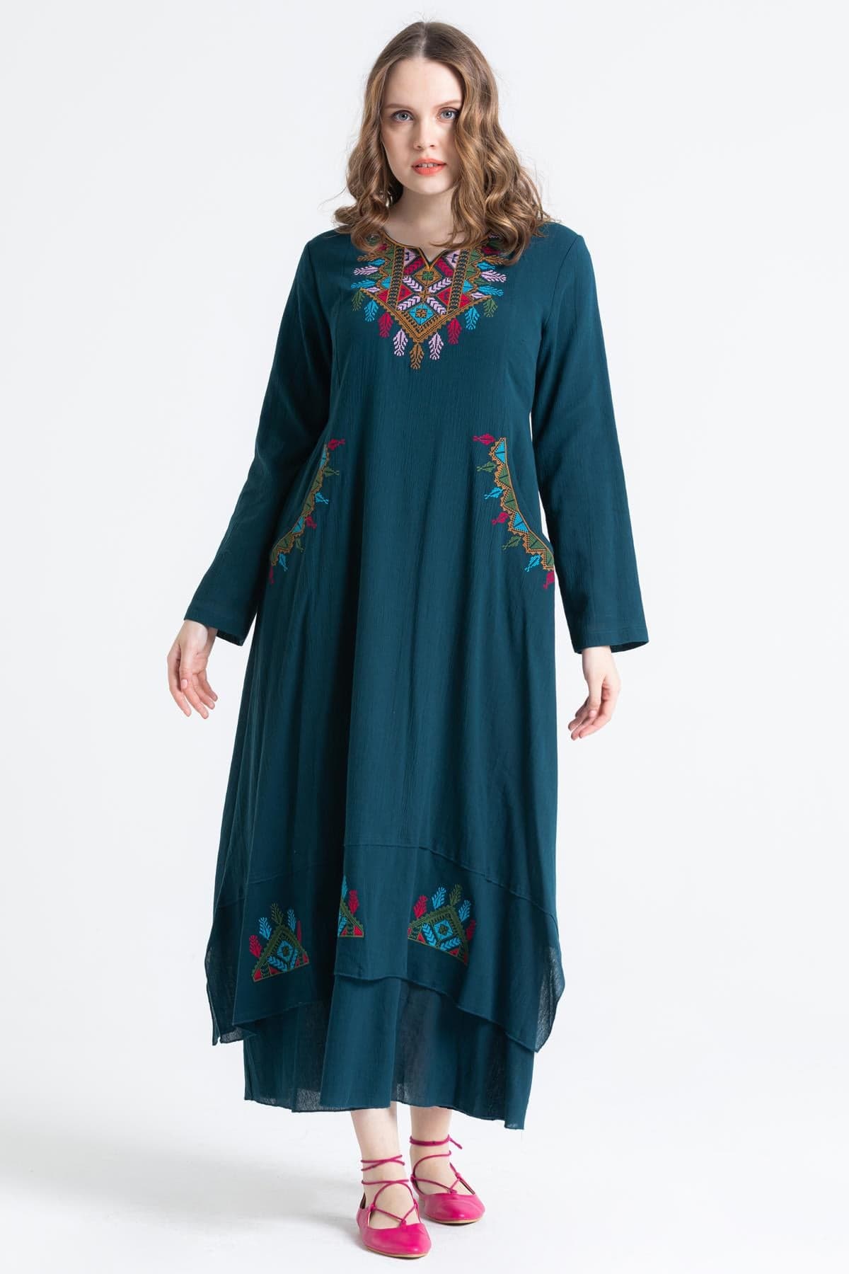 Antique Long Sleeve Dress