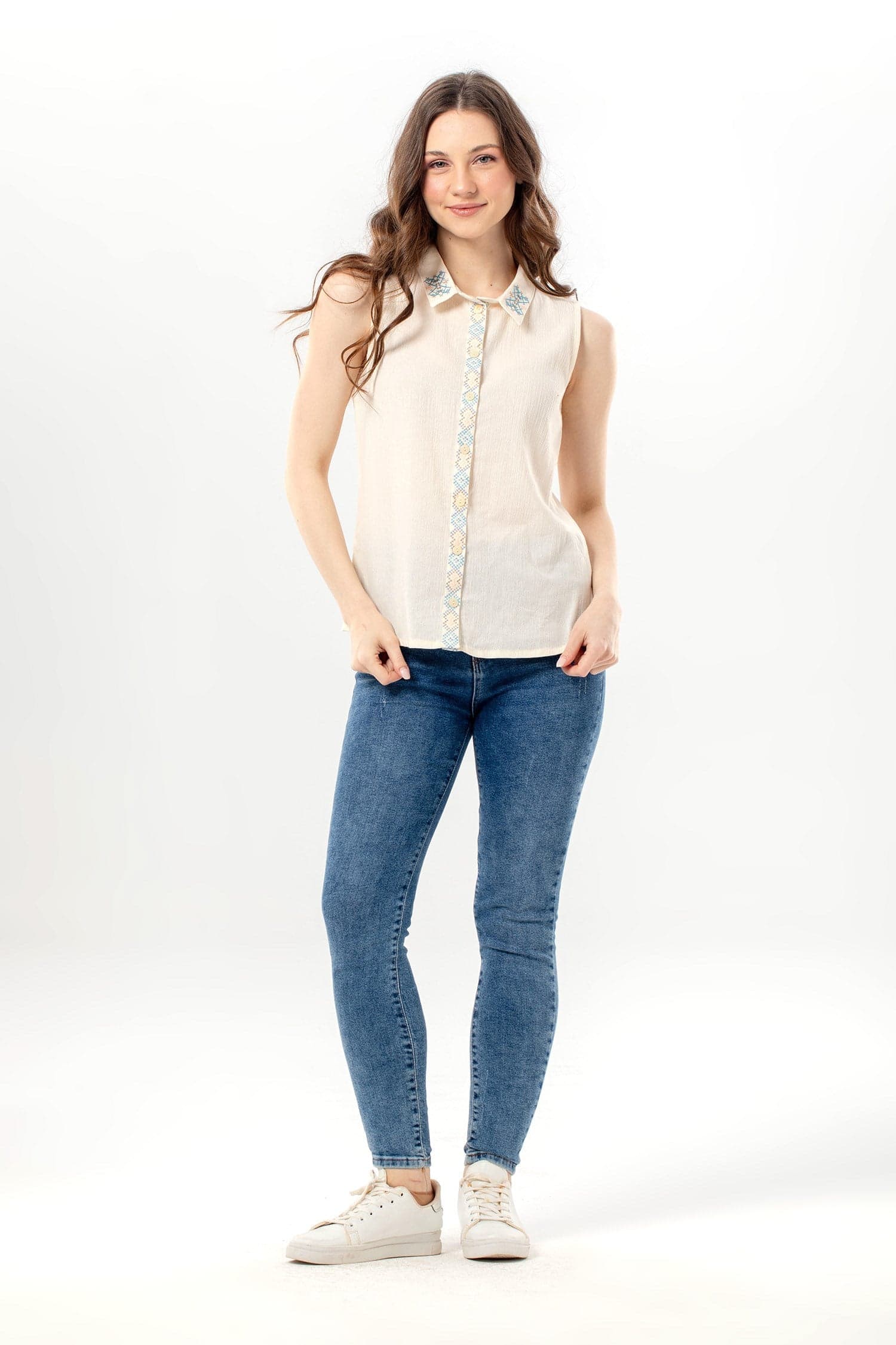 Aden Sleeveless Shirt