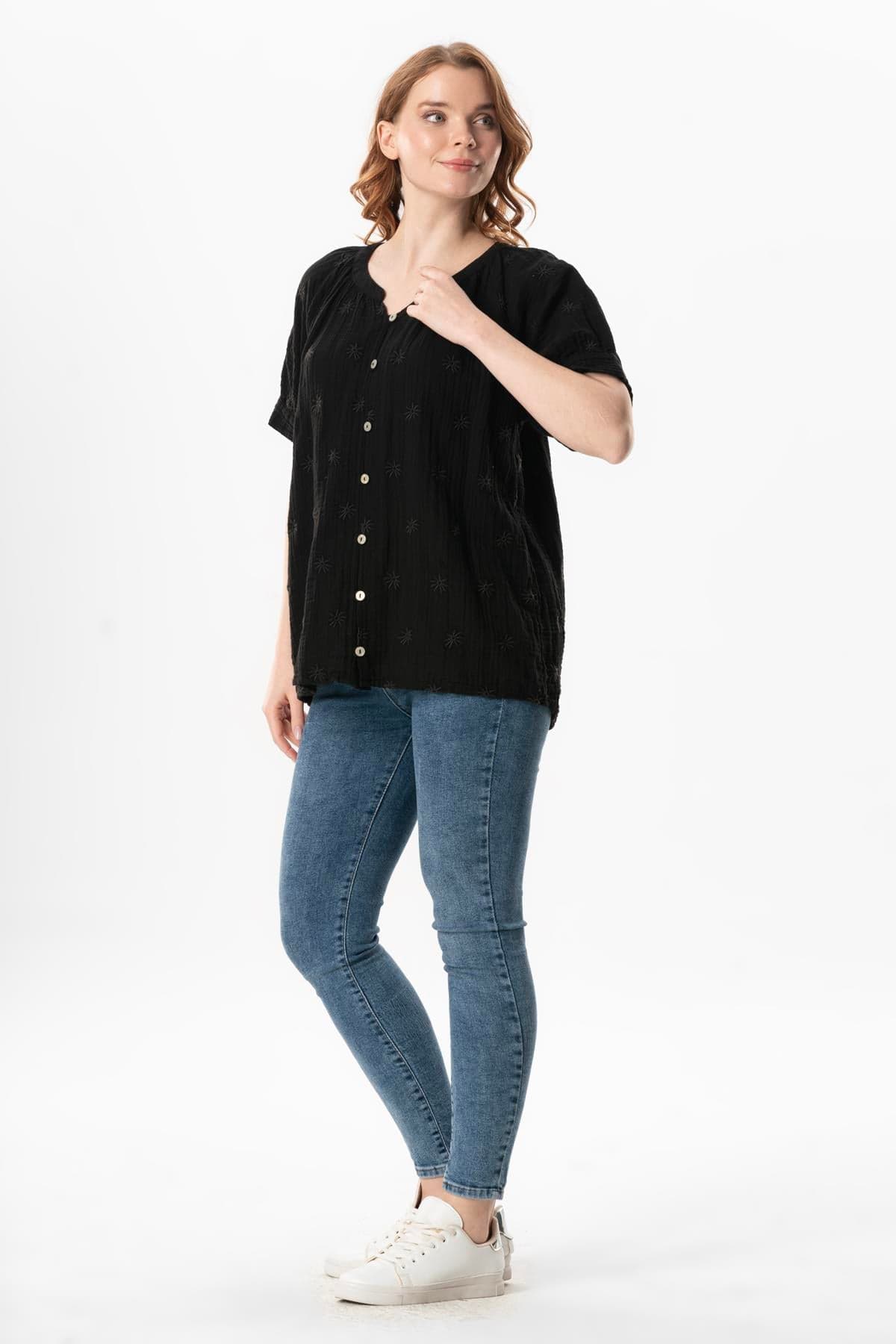 Venüs Short Sleeve Blouse