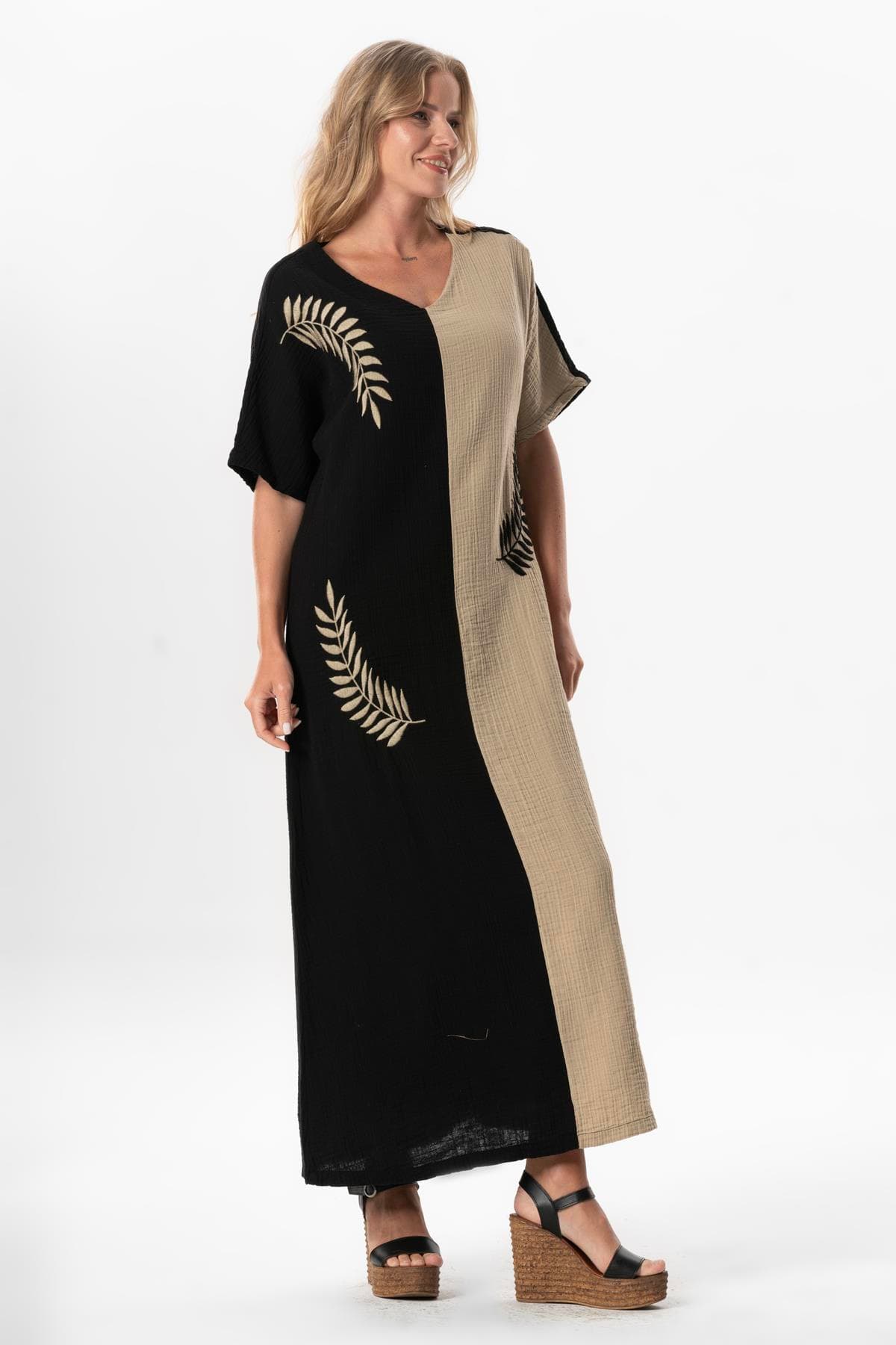 Yaprak Half-Sleeve Dress