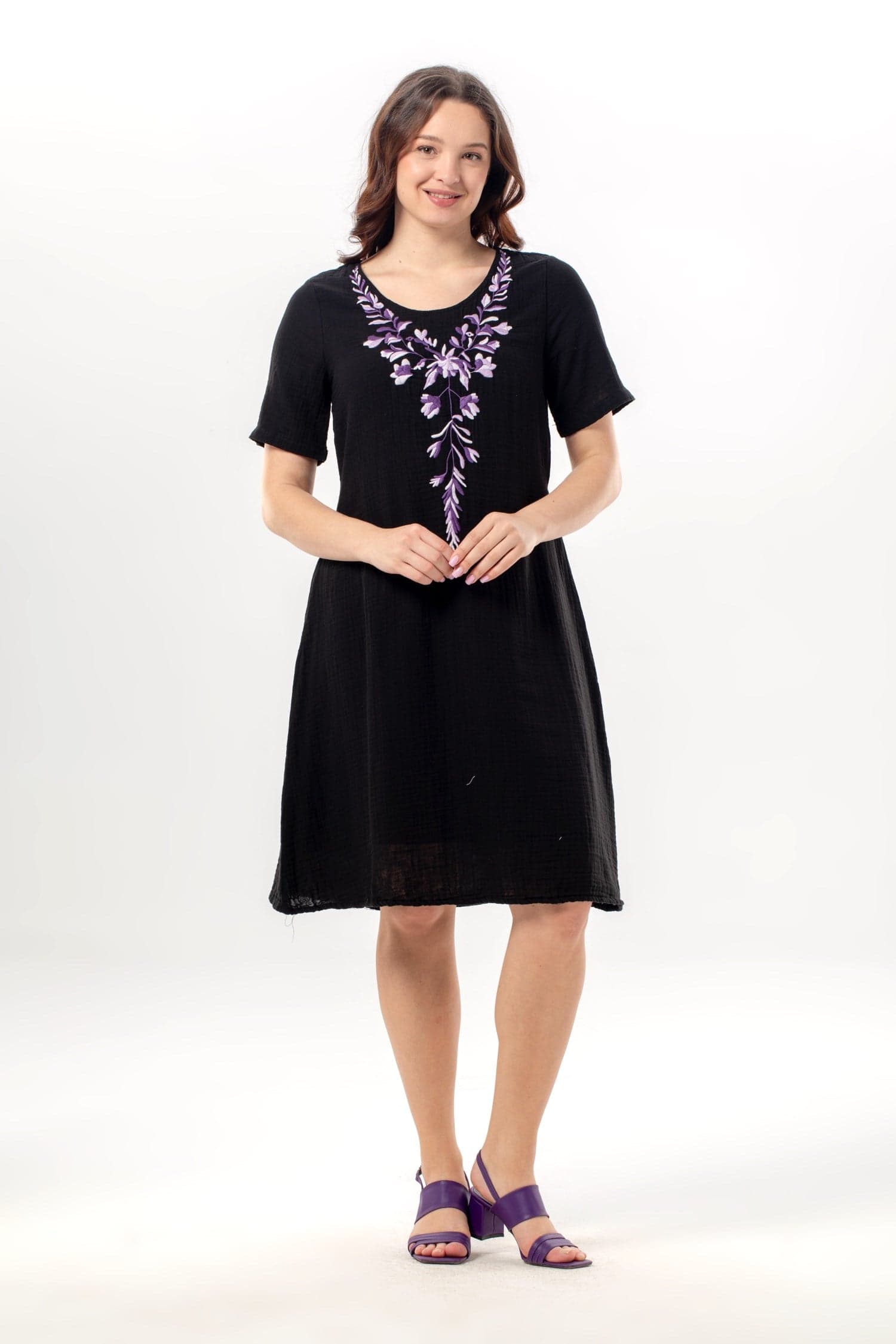 Lidya Short Sleeve Dress