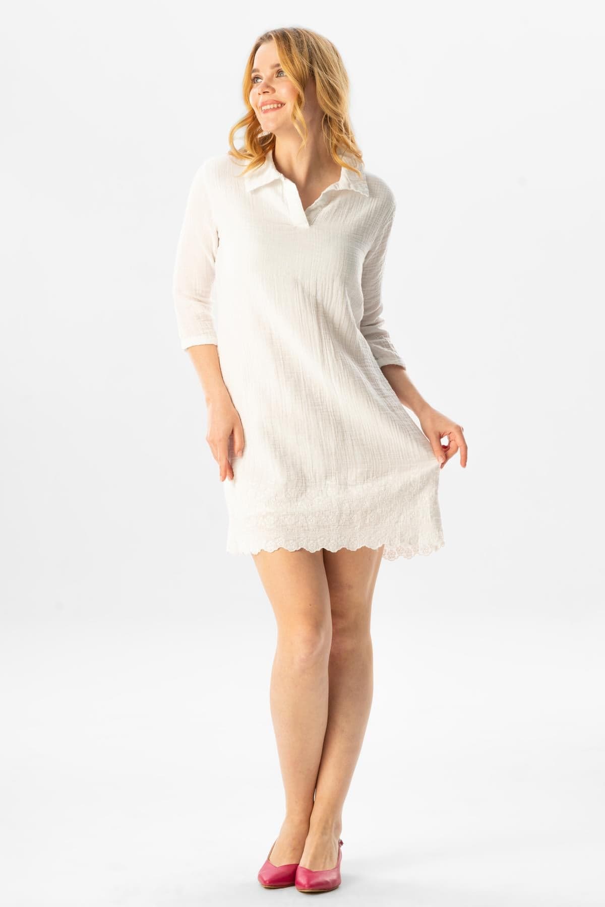 Brode Embroidered Dress