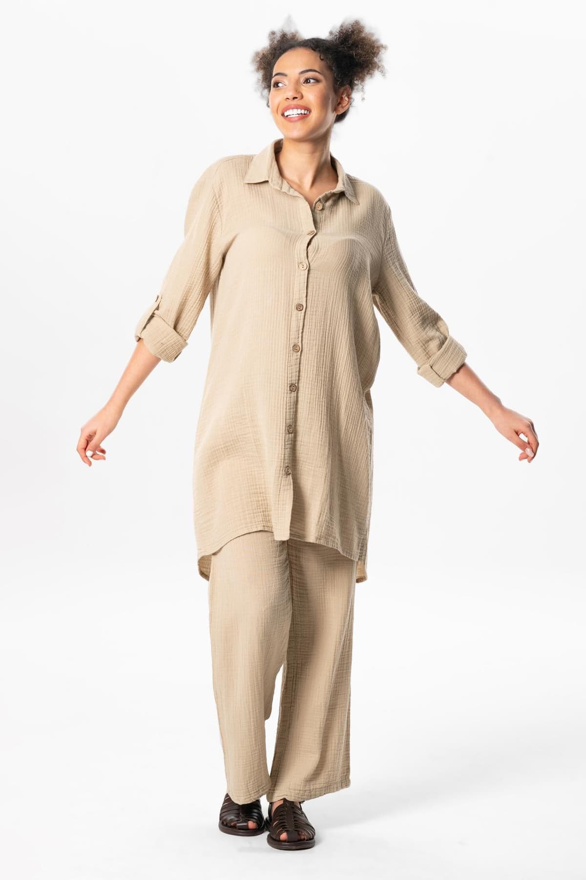 Sedanur Muslin Tunic