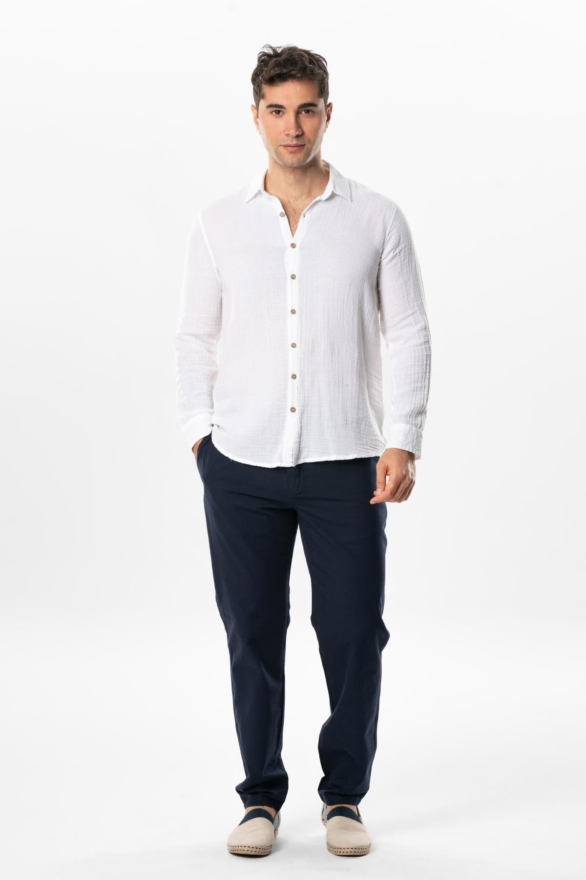 Muslin Long Sleeve Shirt