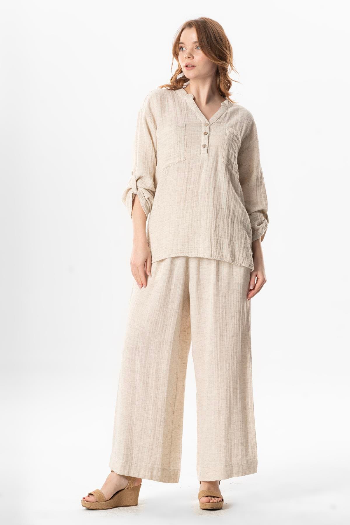 Ezgi Long Sleeve Blouse
