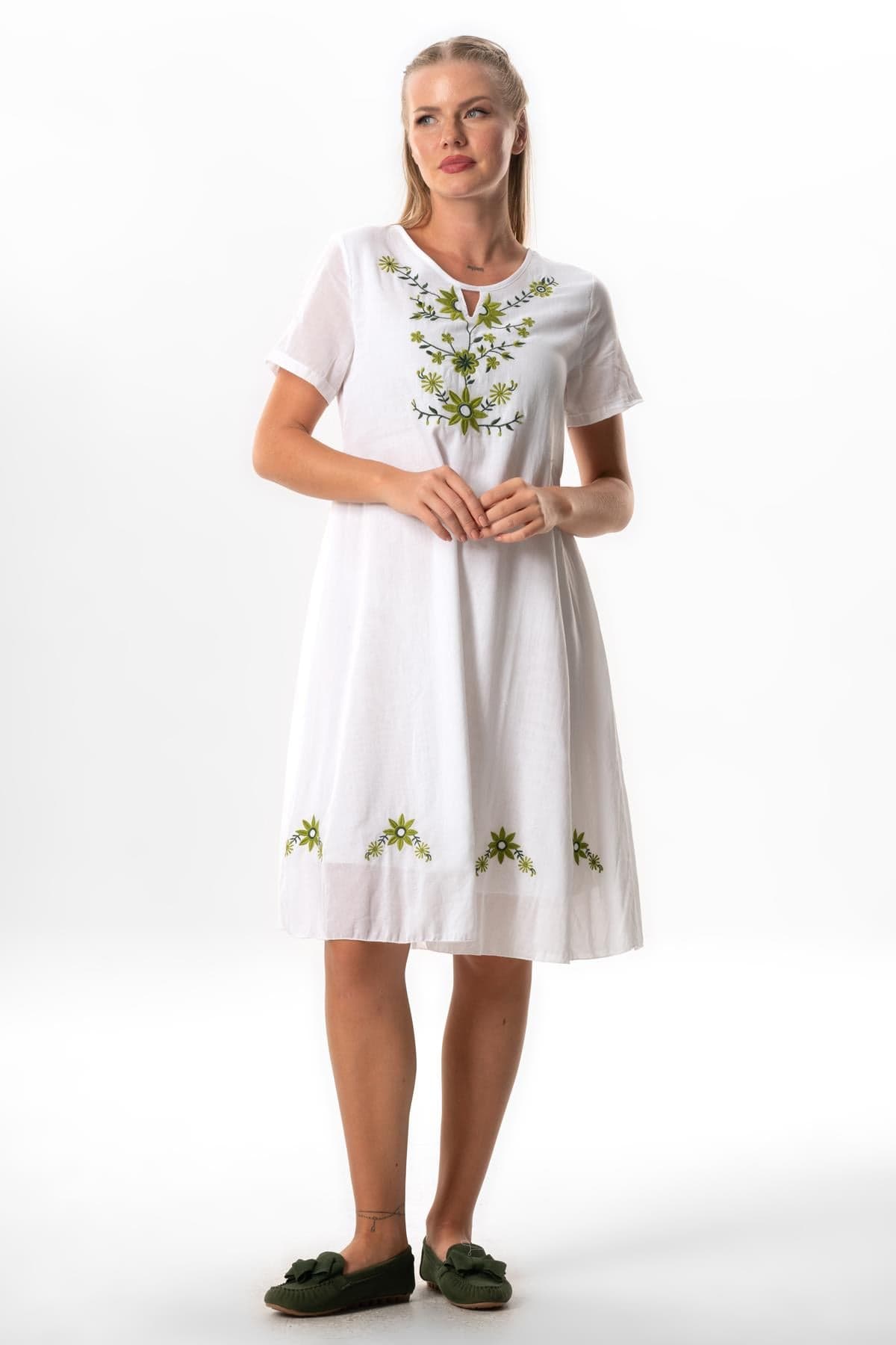 Neslihan Short Sleeve Dress