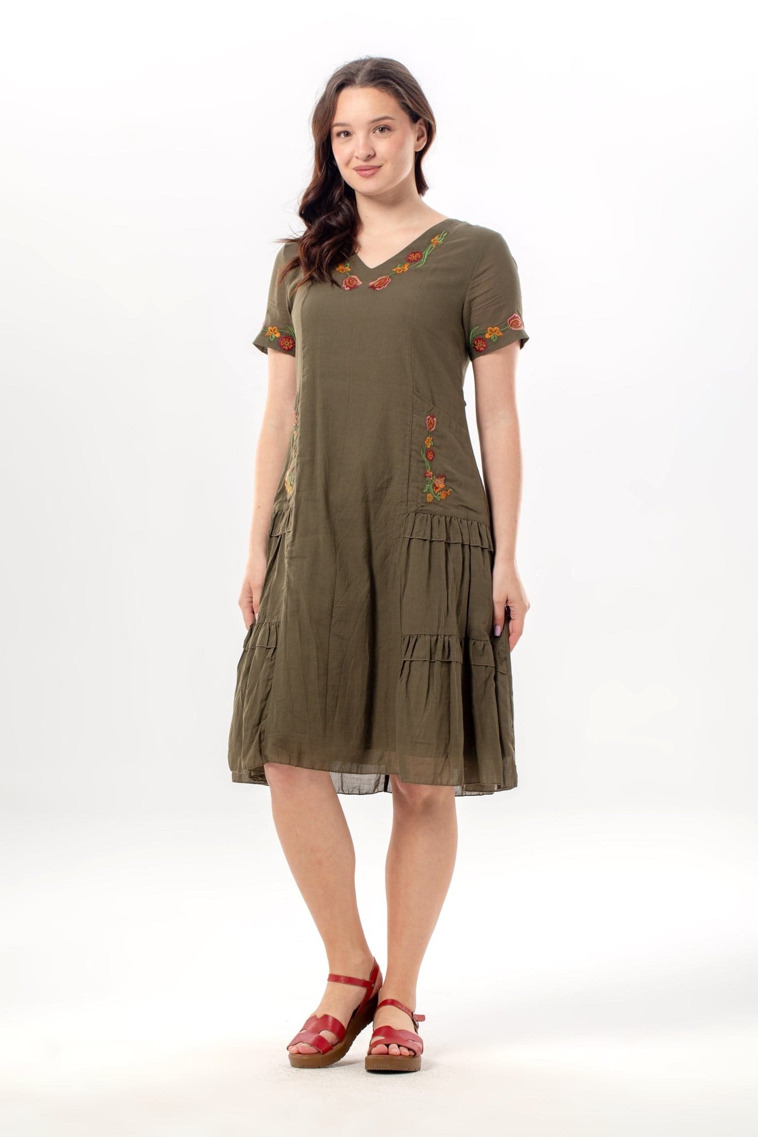 Belgin Short Sleeve Dress