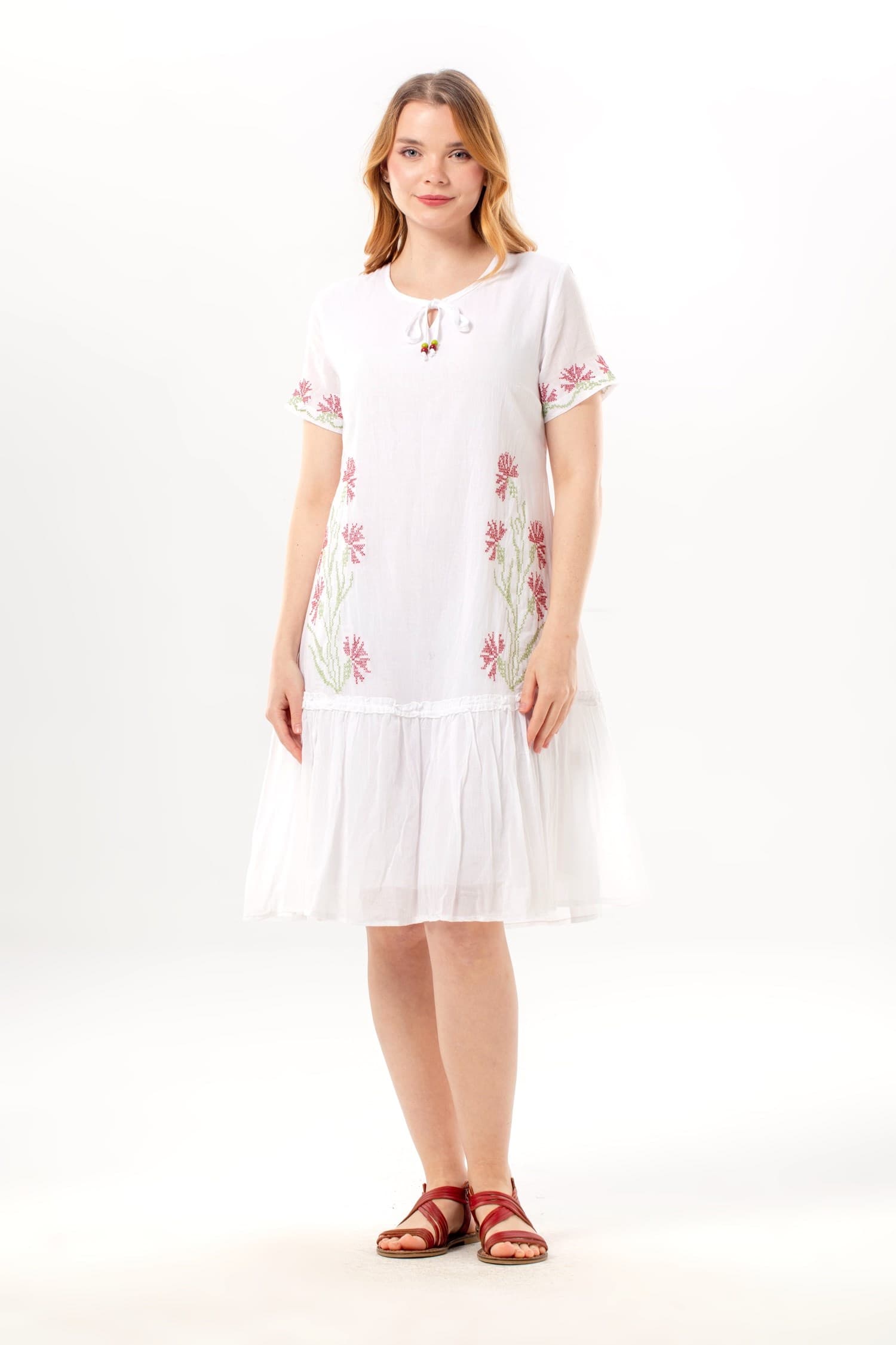 Gülbin Short Sleeve Dress