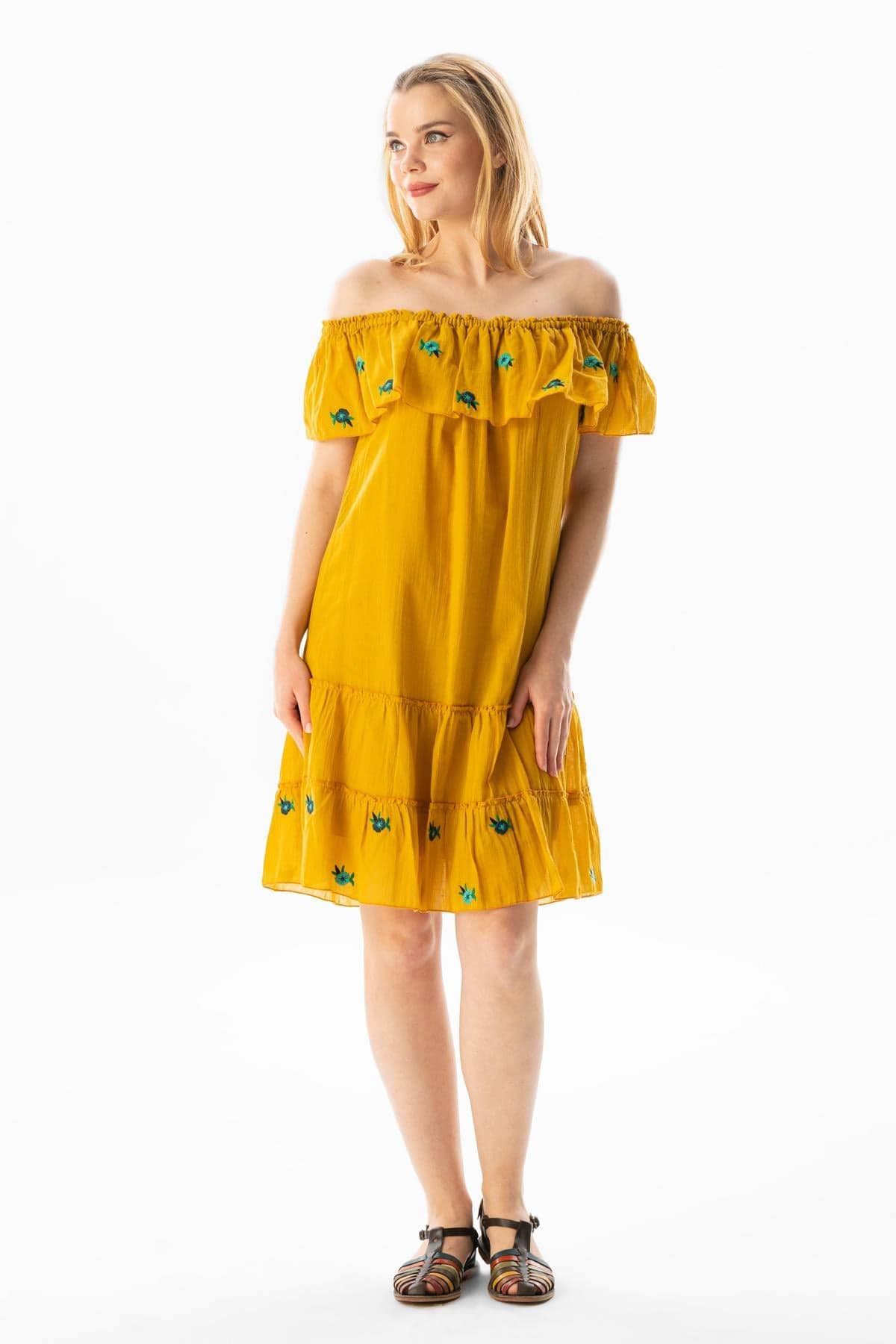 Lavinya Embroidered Dress