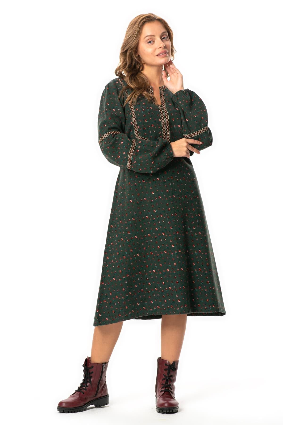 Nurperi Flannel Dress