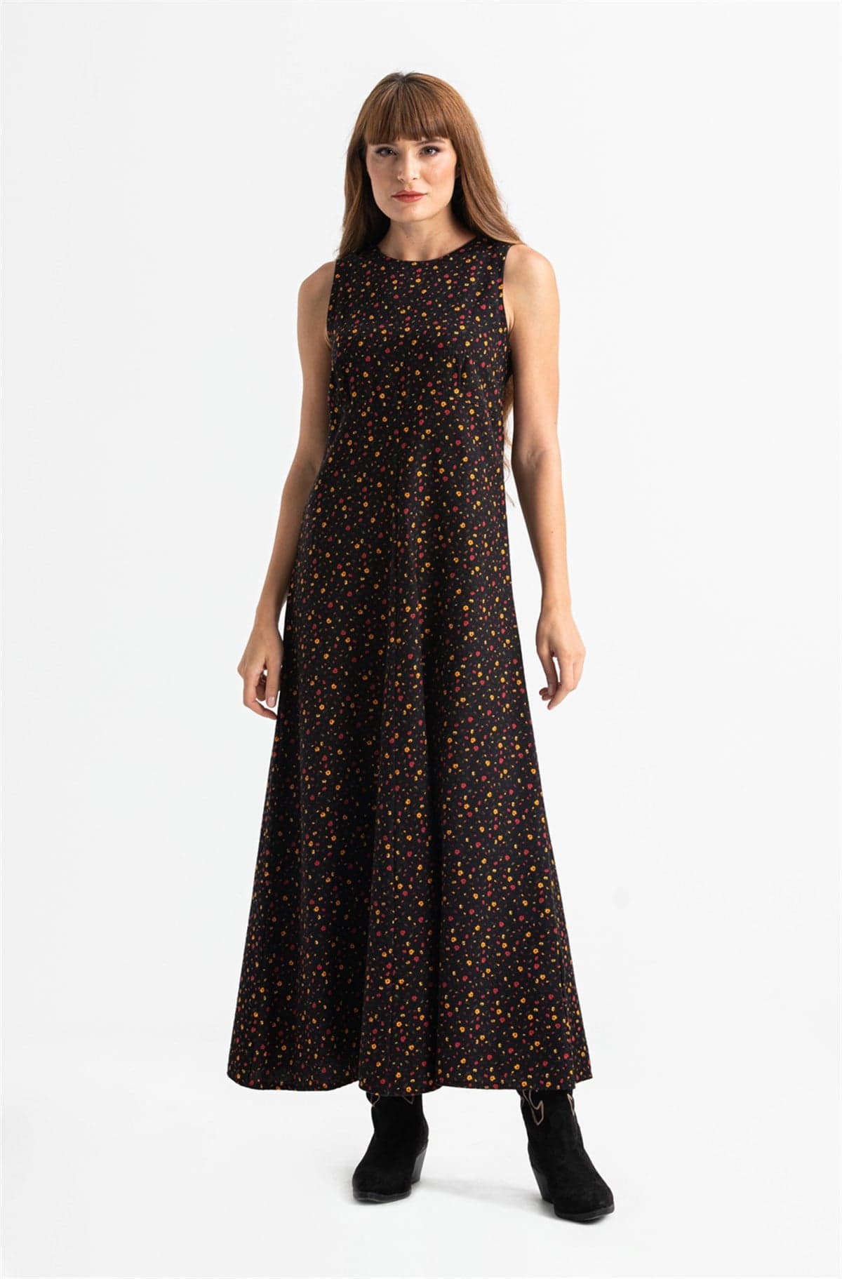 Flanellkleid Selen – Mini-Print