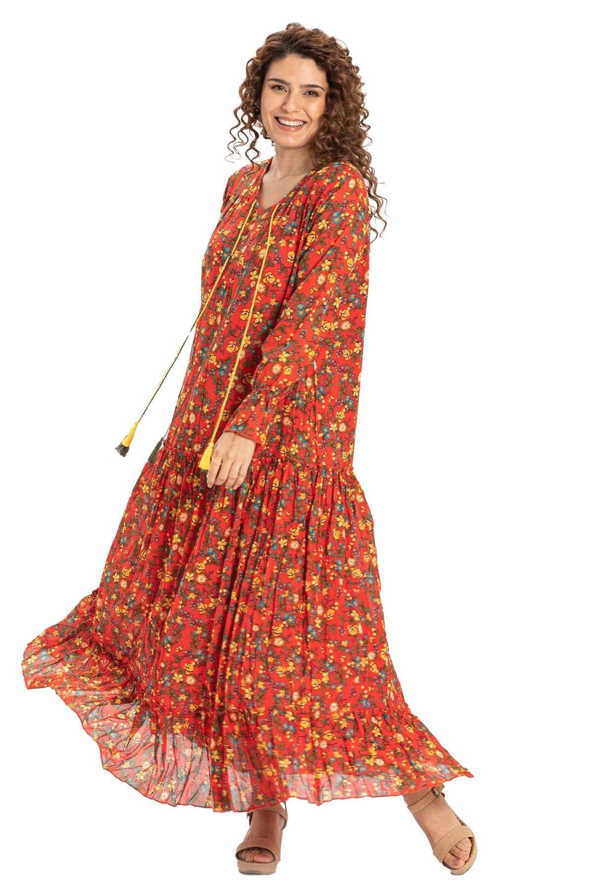 Gonca Dress – Bud Print