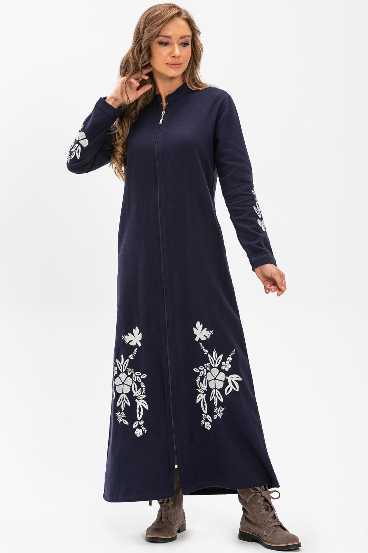 Abaya Nisa en flanelle