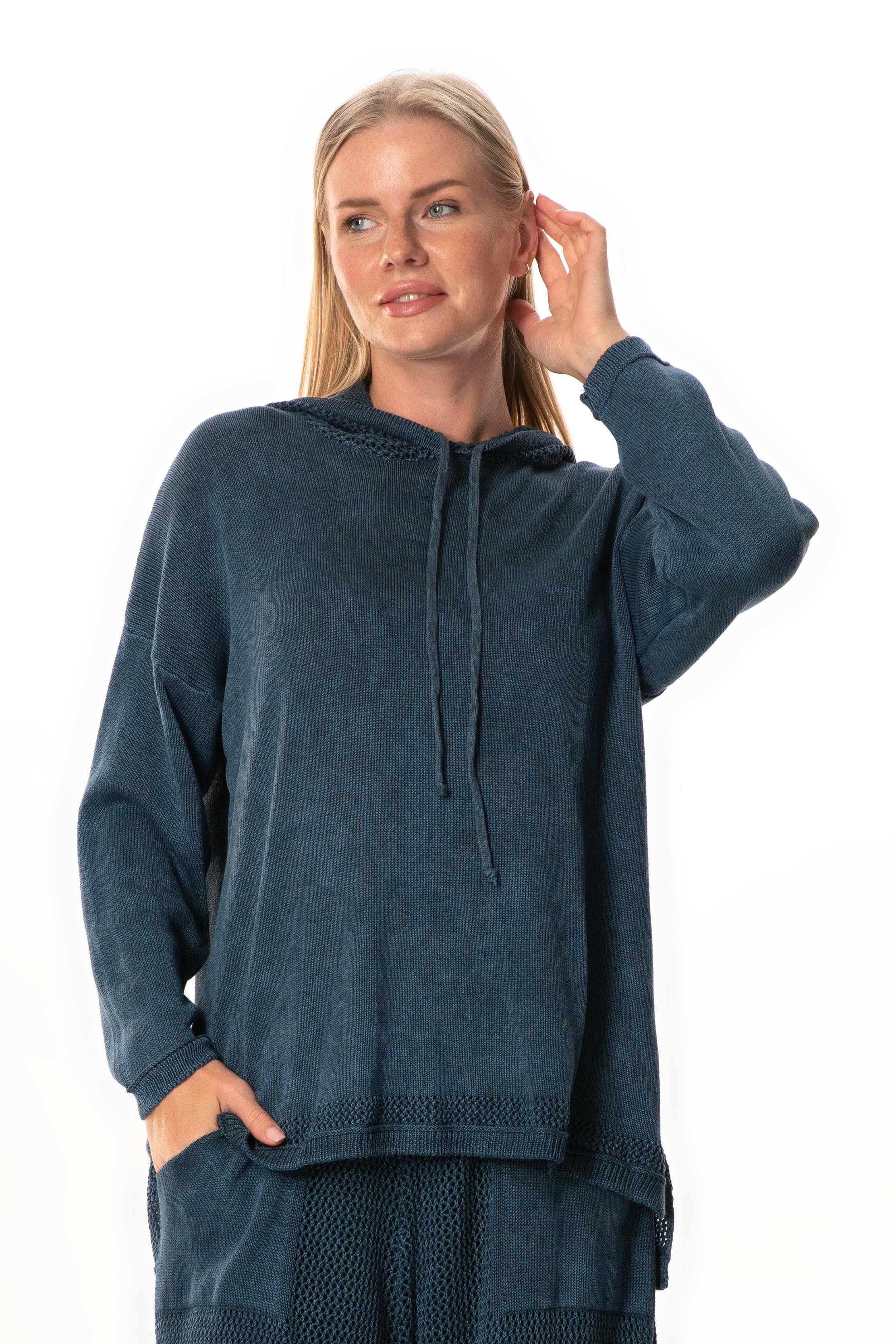 Openwork Knit Blouse