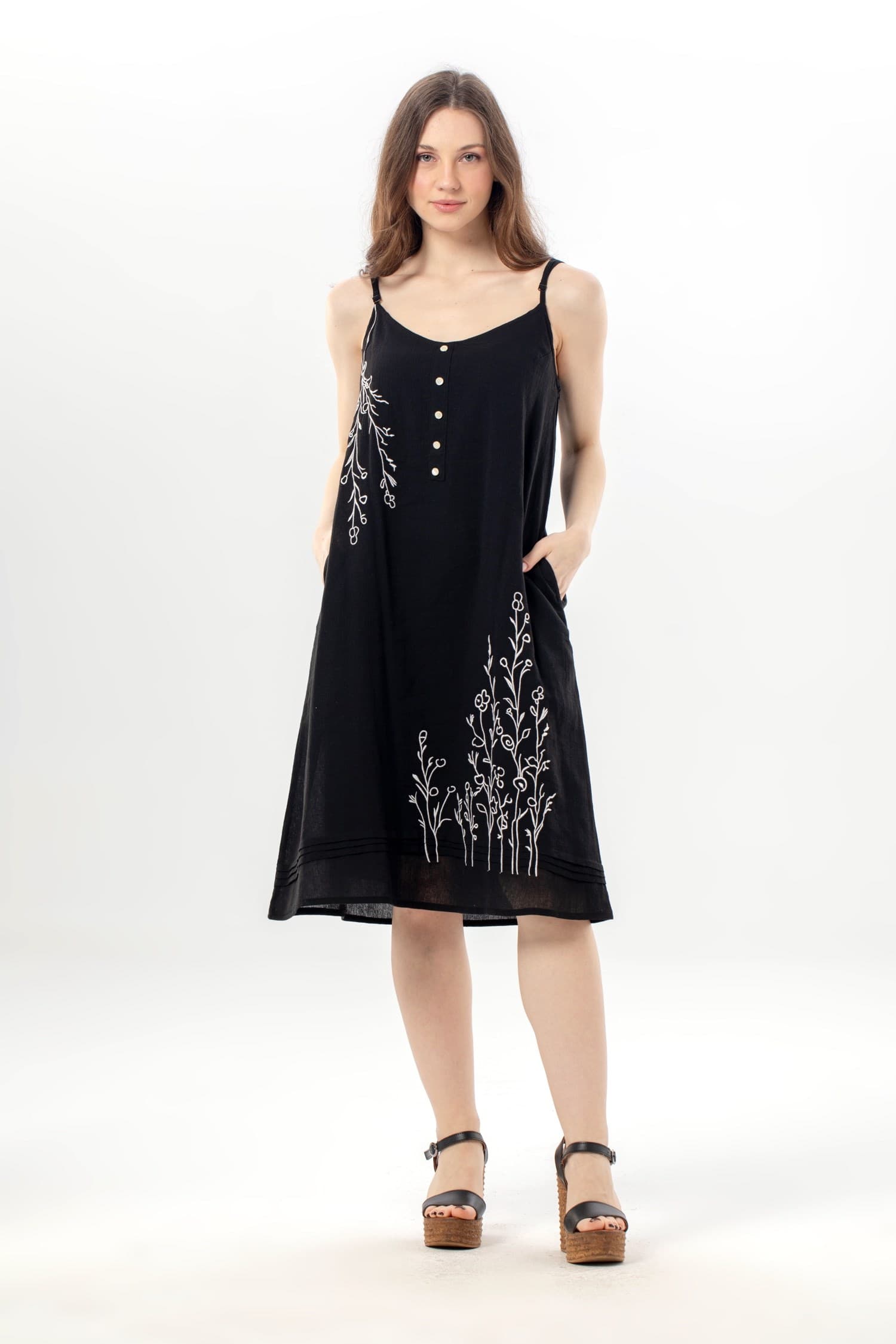 Yazgı Strappy Dress